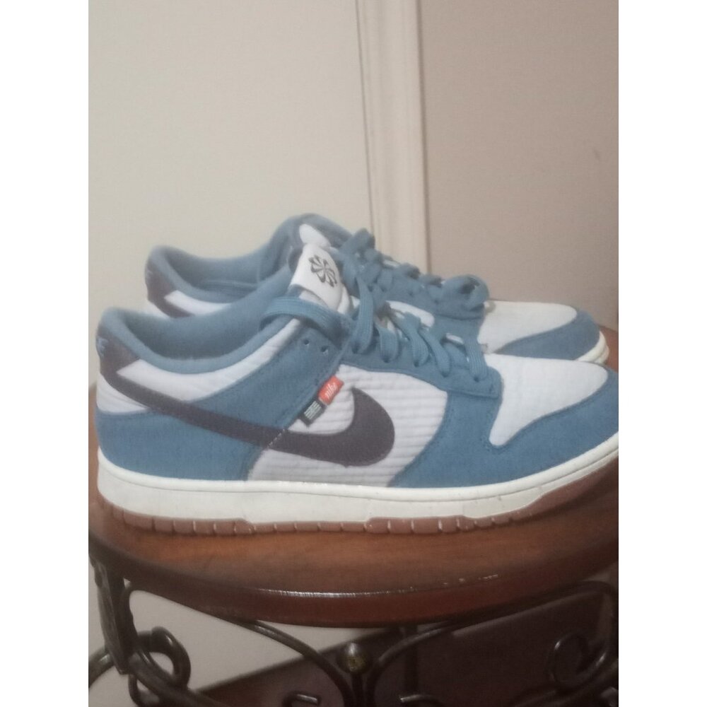 Nike Blue and White Sneakers
